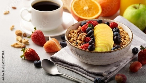 Obraz フルーツグラノーラ