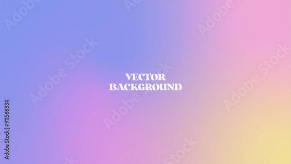 Fototapeta Soft Color Gradient Grainy Effect Background
