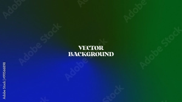 Fototapeta Grainy Background Blue and Green Gradient Color Background