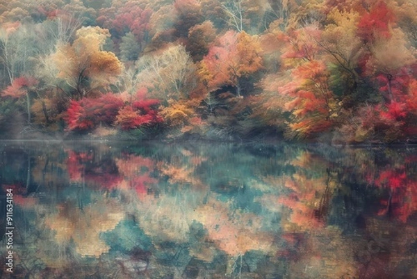 Obraz autumn in the forest