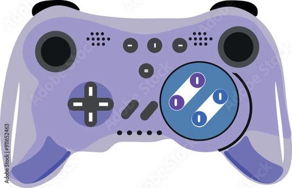 Obraz Game vector flat silhouette collection