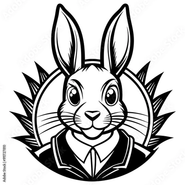 Fototapeta  Rabbit Vector