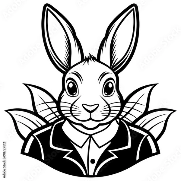 Obraz  Rabbit Vector