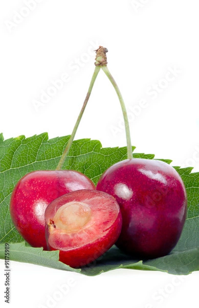 Obraz Three cherries