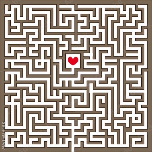 Obraz Labirinto cuore