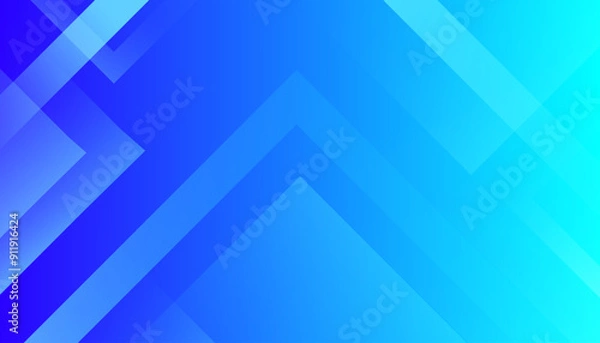 Fototapeta Abstract blue gradient background with diagonal stripe lines. Eps10 vector