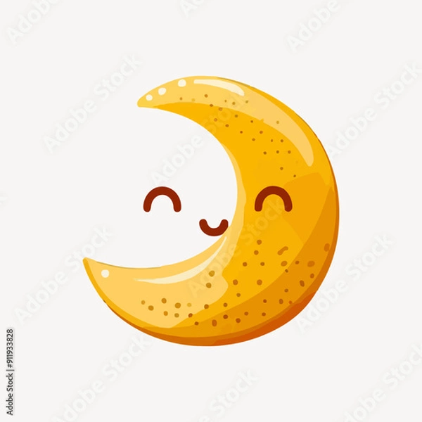 Fototapeta crescent moon illustration vector