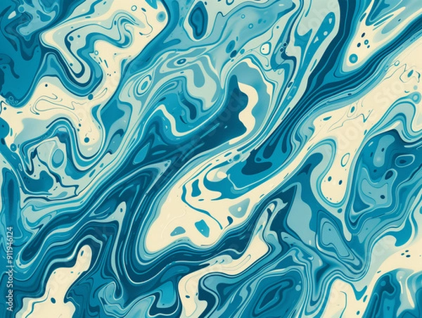 Fototapeta simple water marbling hydro dip texture pattern