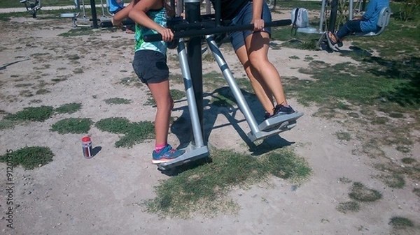 Fototapeta Musculation