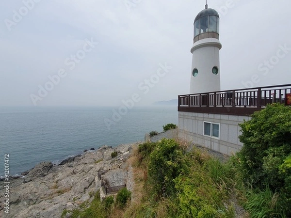 Obraz 한국의 부산 바다 풍경