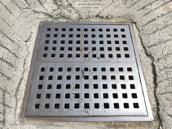 Obraz 한국의 부산 골목길 풍경