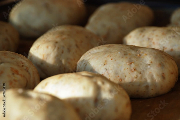 Obraz Several buns on a tray