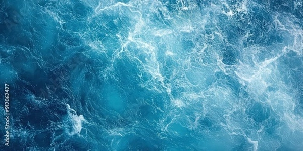 Fototapeta Ocean Waves from Above