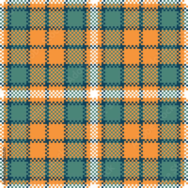Fototapeta Scottish Tartan Pattern. Abstract Check Plaid Pattern Template for Design Ornament. Seamless Fabric Texture.