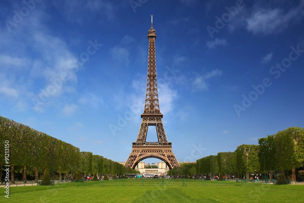 Obraz The Eiffel Tower in Paris