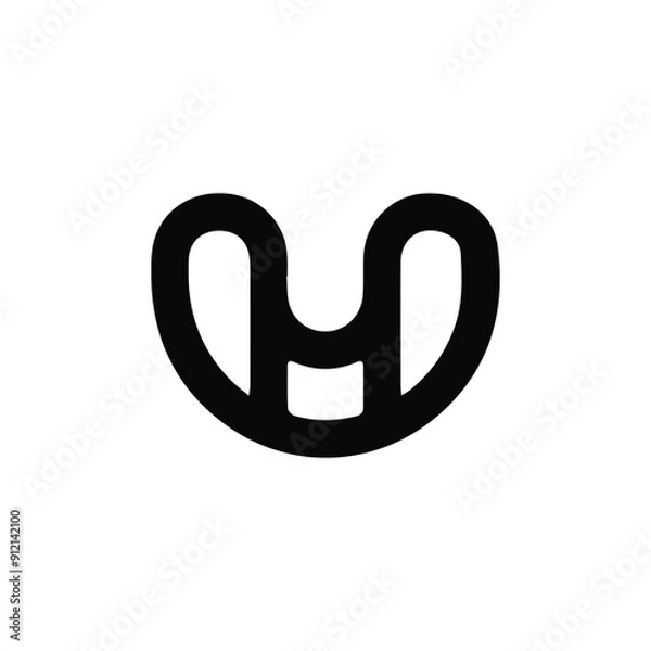 Obraz U logo design V2