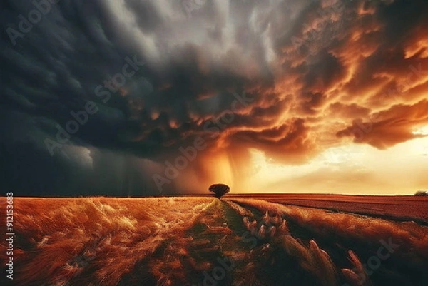 Fototapeta 구름,날씨