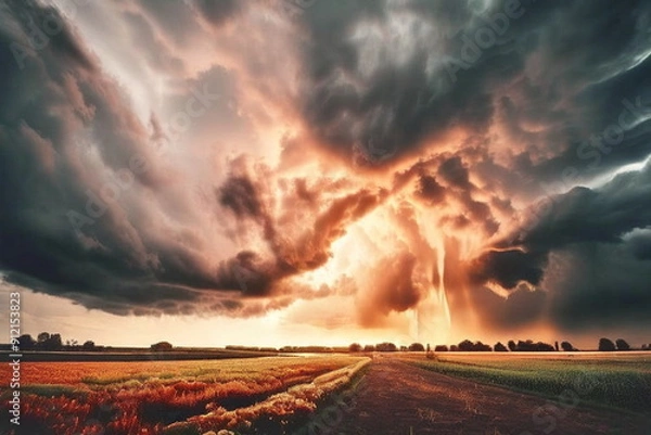 Fototapeta 구름,날씨