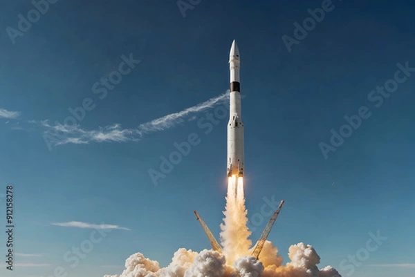 Obraz ロケット打ち上げ