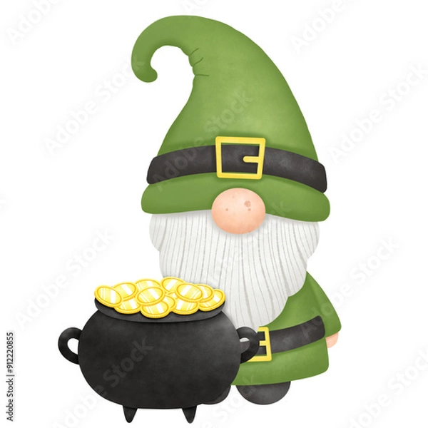 Obraz St. Patrick’s Day Gnome