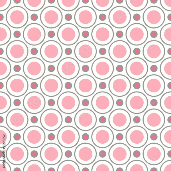 Obraz Romantic  seamless pattern