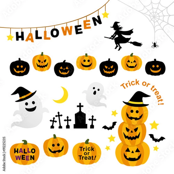 Obraz Materiał dekoracyjny Halloween