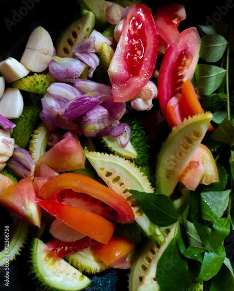 Obraz Fresh Veggie Medley