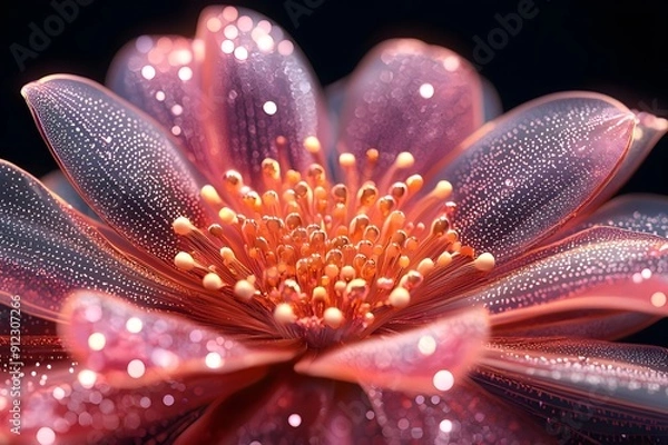 Obraz Digital art wallpaper. Generative AI