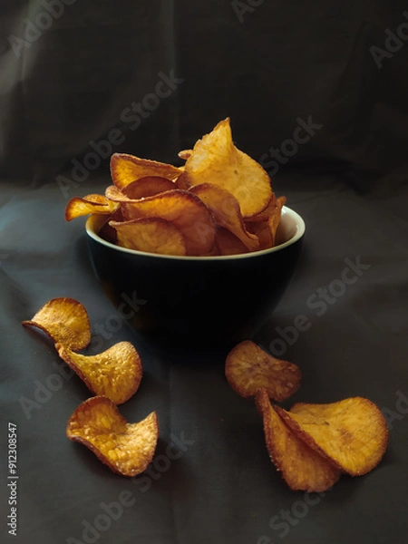 Obraz Golden Potato Chips