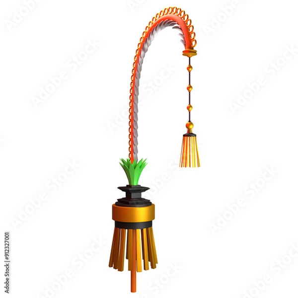 Obraz 3D Bali Illustrations