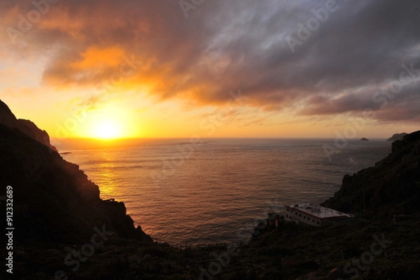 Obraz sunset over the sea