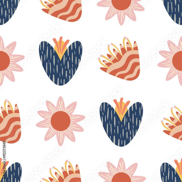 Obraz Stylized Floral Pattern