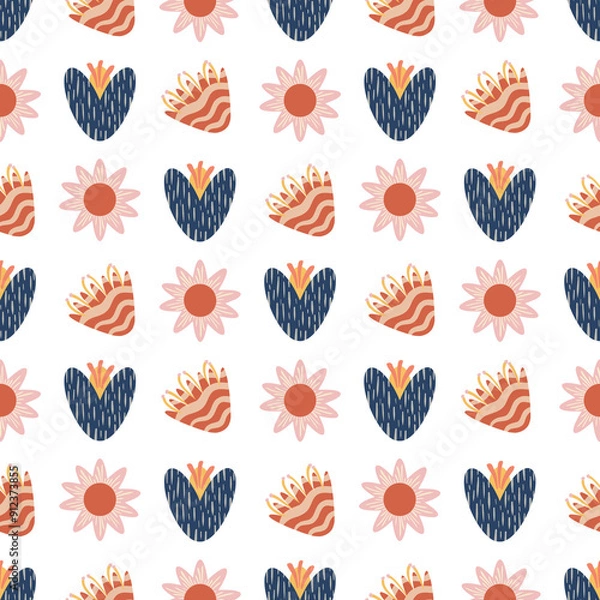 Obraz Stylized Floral Pattern