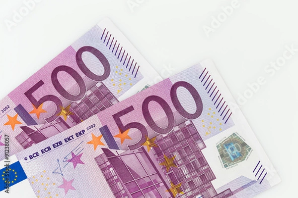 Obraz Bargeld - 500 Euro Geldscheine