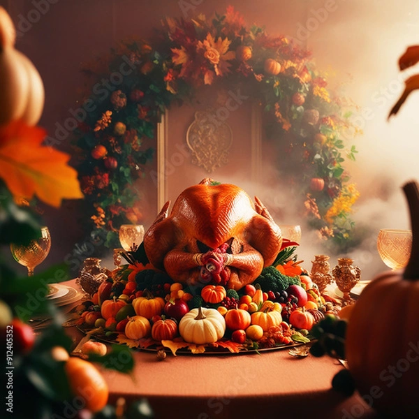 Fototapeta Thanks Giving Backgrounds