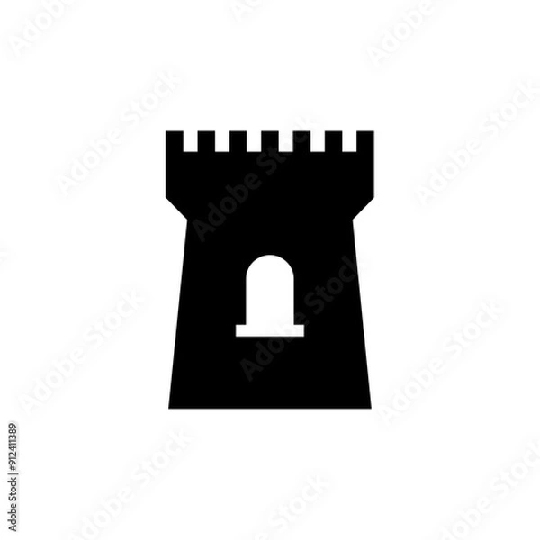 Obraz Creative Castle icon Design Template