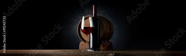 Obraz Kompozycja z winem