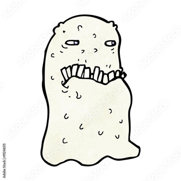 Obraz cartoon gross ghost