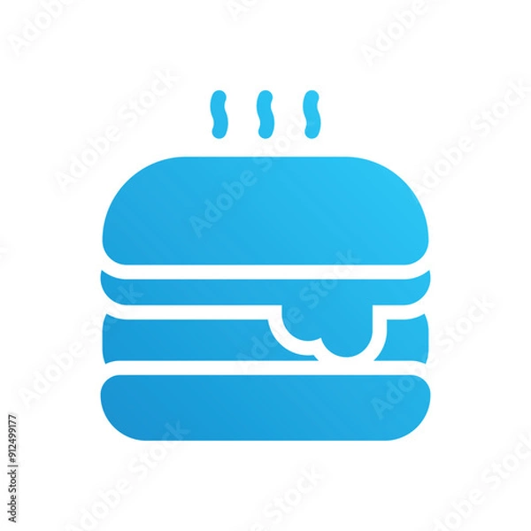 Fototapeta  Burger vector icon