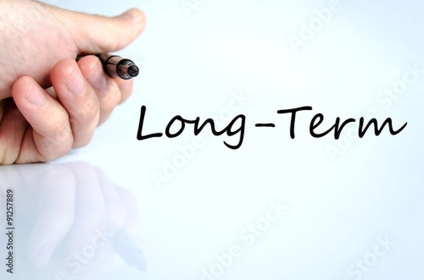 Fototapeta Long-Term text concept
