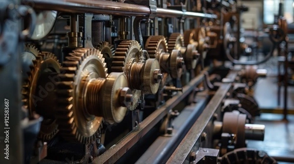 Fototapeta machinery provides insights into the challenges and advancements of industrial manufacturing.