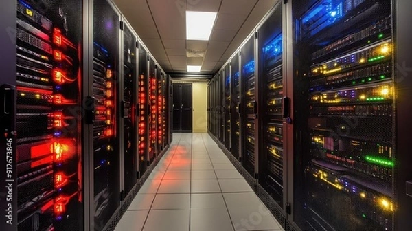 Obraz Server room photos