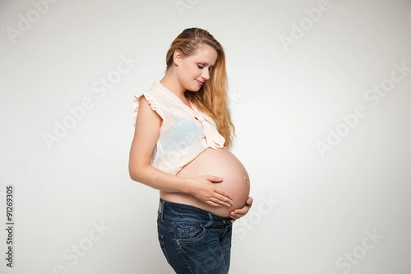 Fototapeta dicker Bauch