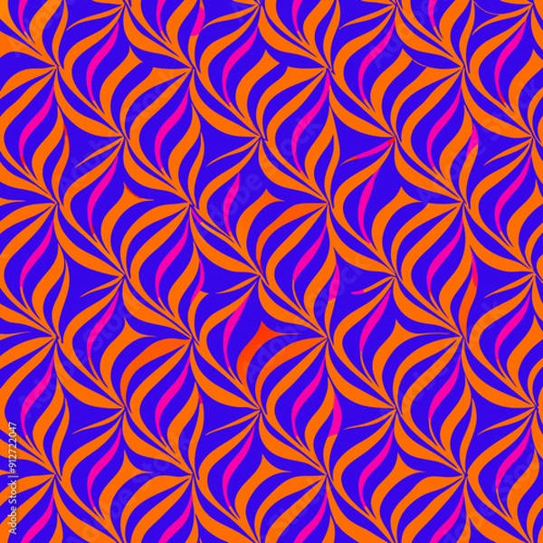 Obraz Abstract Psychedelic Art Patterns