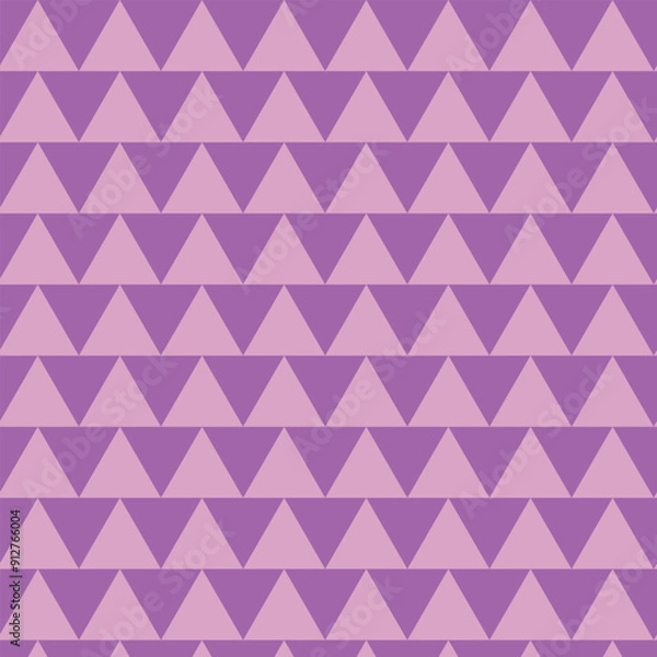 Fototapeta purple seamless geometric pattern with triangles