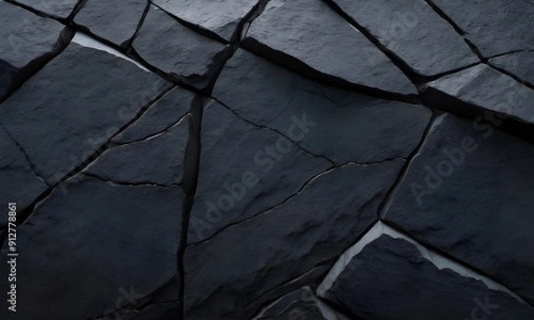 Fototapeta tracks in snow