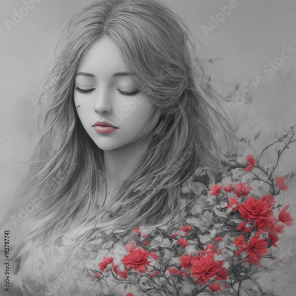 Obraz Mastering Monochromatic Sketches