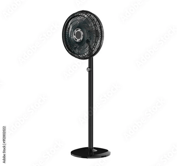 Fototapeta 3d rendering fan on transparent background