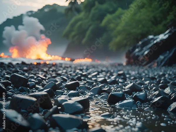 Fototapeta Environmental  disaster