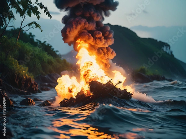 Obraz Environmental  disaster